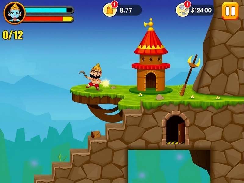 Hanuman S Mighty Quest Gameplay Screenshot